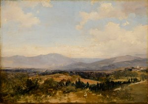 De ruimte door Richard Parkes Bonington