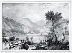 Lochkillin, 1826 door Richard Parkes Bonington