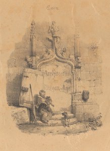 Titelpagina van Restes et Fragments door Richard Parkes Bonington