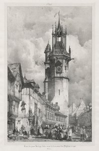 Pittoreske en romantische reizen in het oude Frankrijk, Normandië door Richard Parkes Bonington