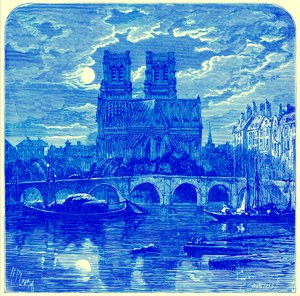 Kathedraal van Notre Dame, illustratie uit 