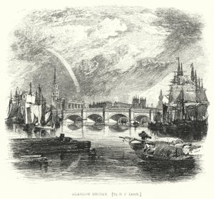Glasgow Brug (gravure)