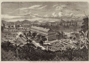 De haven van Hong Kong