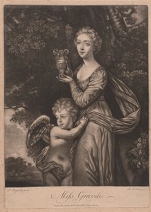 Miss Gravile door Richard Purcell
