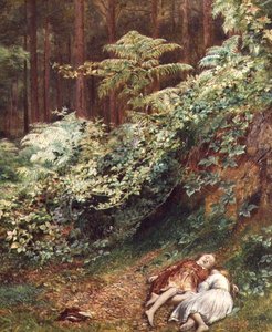 De kinderen in het bos-ochtend door Richard Redgrave