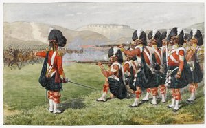 De 93e Sutherland Highlanders bij de Slag om Balaclava 25 oktober 1854: De Dunne Rode Lijn, 1854