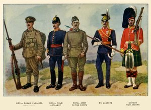 Typen van het Britse leger, 1919
