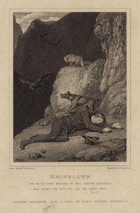 Charles Gough op Helvellyn