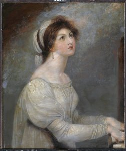 Lady Hamilton als Heilige Cecilia