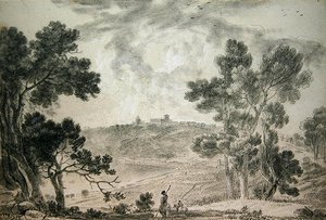 Castel Gandolfo door Richard Wilson