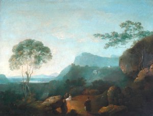 Landschap met figuren