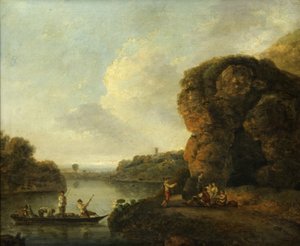 Aan de oevers van de rivier