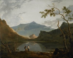 Snowdon gezien vanaf Llyn Nantlle  door Richard Wilson