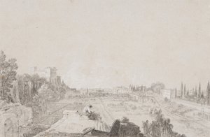 Het Circus van Flora, Rome door Richard Wilson