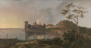 Een zomeravond (Caernarfon Castle)