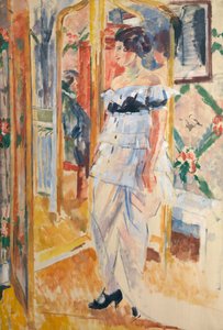 Portret van Madame Giroux, ca. 1912-13