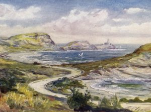 Uitzicht bij Mumbles, Swansea