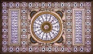 Ontwerp voor het Plafond in de Bibliotheek van Osterley House, het Huis van Robert Child Esq.