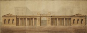 Het Oude Admiraliteitsscherm door Robert Adam