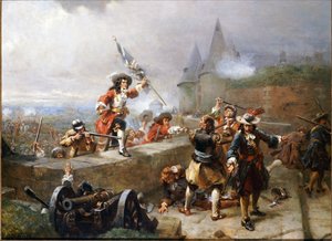 Bestorming van de vestingwerken