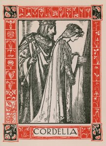 Cordelia, Koning Lear door Robert Anning Bell