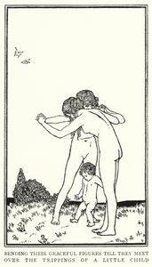 Illustratie voor Gedichten van John Keats: Slaap en Schoonheid (litho)