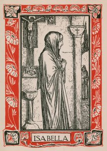 Isabella, Maat voor Maat door Robert Anning Bell