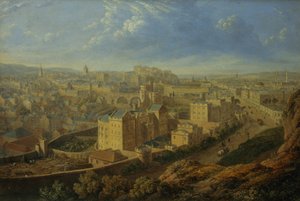 Edinburgh vanaf de Calton Hill