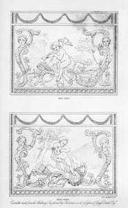 Gesneden cassolette gemaakt van het hout van Shakespeares moerbeiboom, 18e eeuw, 1840