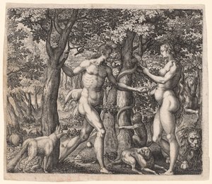 Adam en Eva door Robert Boissard