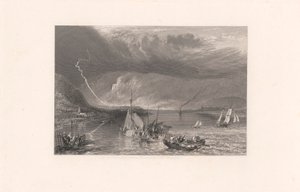 La Chaise de Gargantua bij Duclair door Robert Brandard