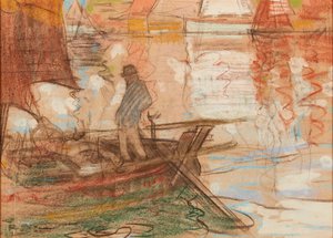 Concarneau Veerman 1894 door Robert Brough