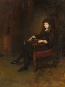 Portret van Mary Dallas-Ross door Robert Brough