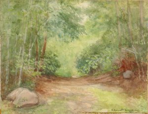 Zonder titel (Bosscène) door Robert Bruce McDougall