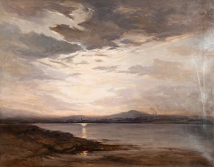 Kijkend naar Dundee, Zonsondergang