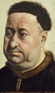 Portret van een man Robert de Masmines, ca. 1425