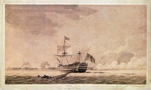 Het Britse schip Queen, 1 juni