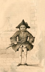 Ridder Desseasau, Opmerkelijk om zijn IJdelheid, 1821 door Robert Cooper
