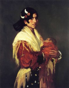 Zigeunerin en haar Baby, 1906