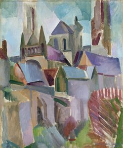 Toren van Laon door Robert Delaunay