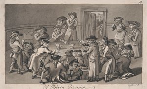 Een Moderne Afleiding door Robert Dighton