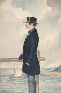 Een jachtsman door Robert Dighton the Younger