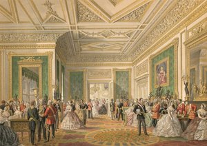 De ondertekening van de huwelijksakte, Windsor Castle door Robert Dudley