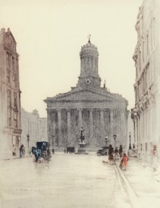 Glasgow: The Royal Exchange (kleurenlitho) door Robert Eadie