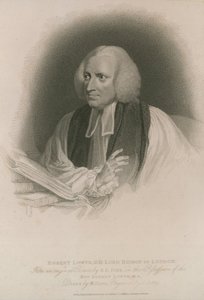 Portret van Robert Lowth