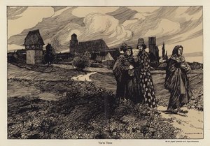Voor de Poort (litho)