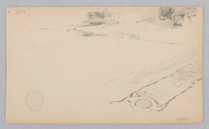 Binnenplaats door Robert Frederick Blum