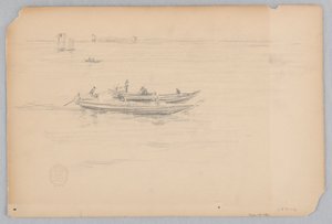 Vissersboten, Japan door Robert Frederick Blum