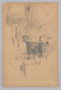 Paard en Koets door Robert Frederick Blum