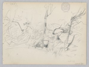 Landschap door Robert Frederick Blum